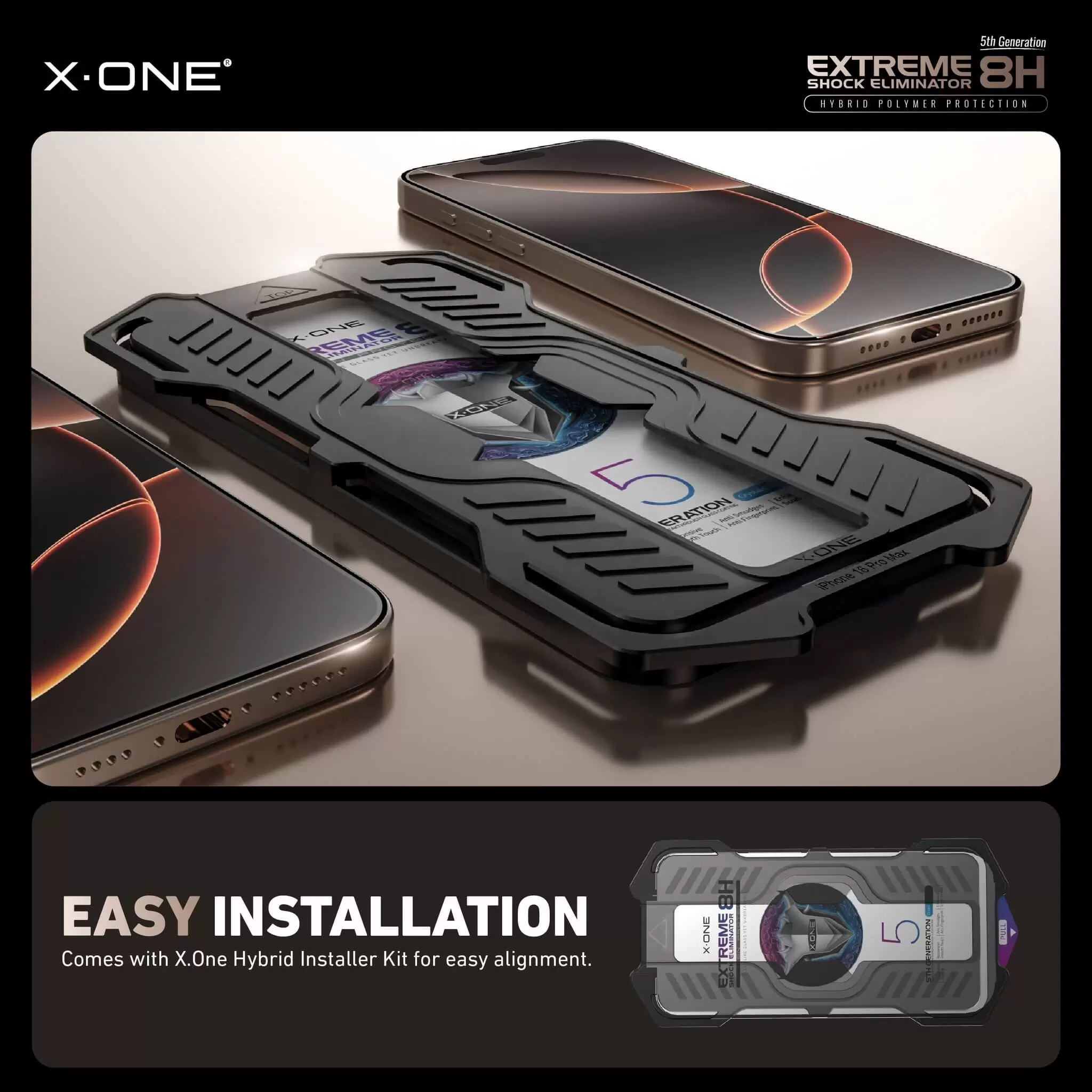 Extreme Shock Eliminator 8H พร้อมชุดติดตั้ง - Matte Gaming