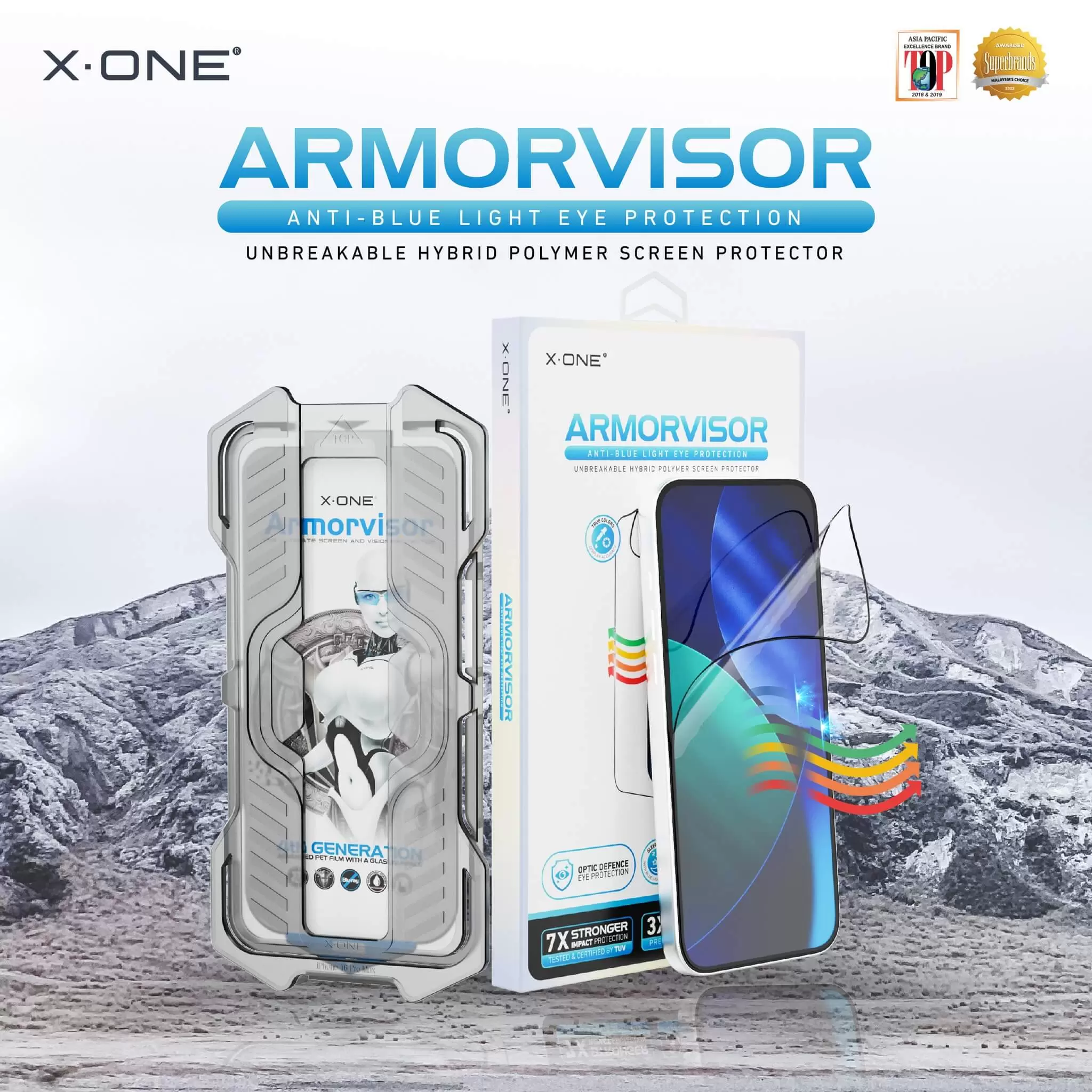Armorvisor พร้อมชุดติดตั้ง