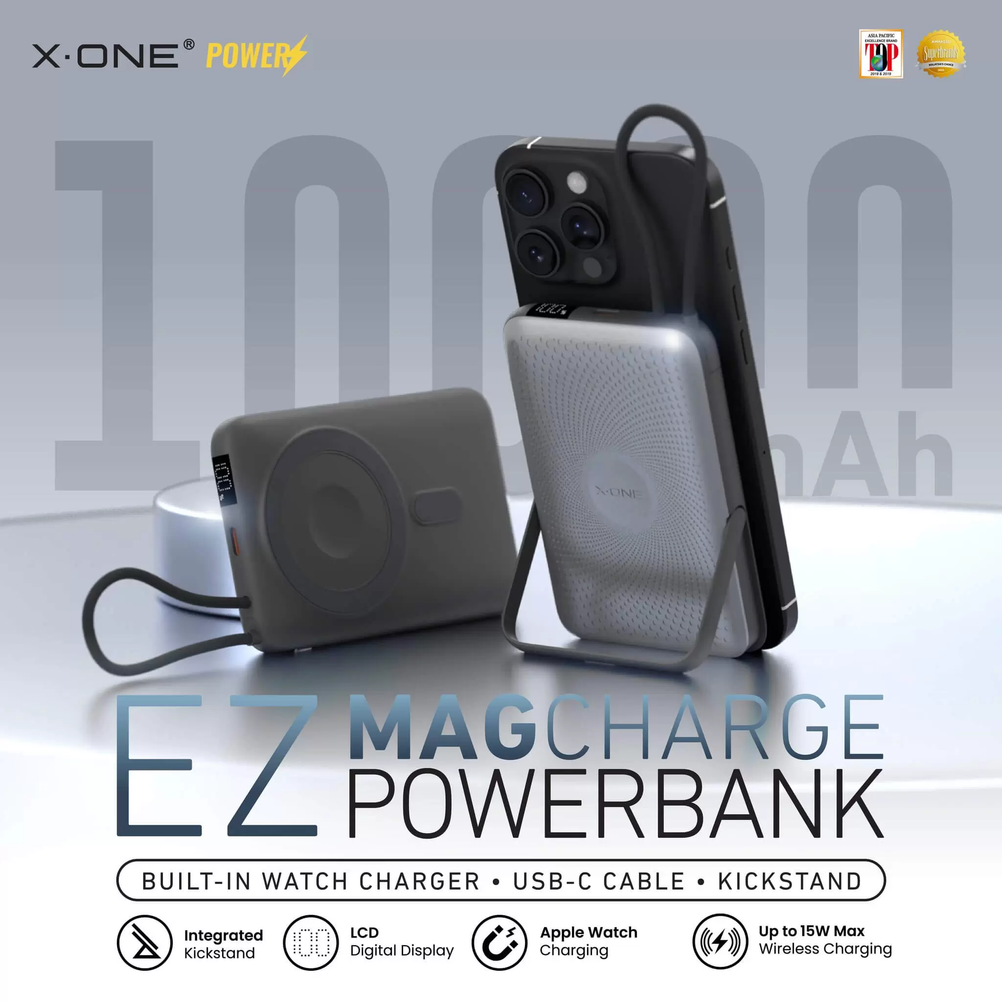 พาวเวอร์แบงค์ EZ MagCharge