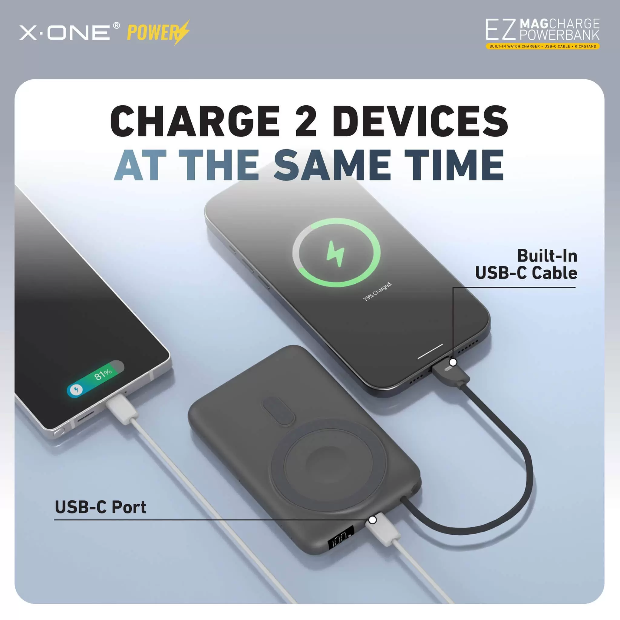 พาวเวอร์แบงค์ EZ MagCharge