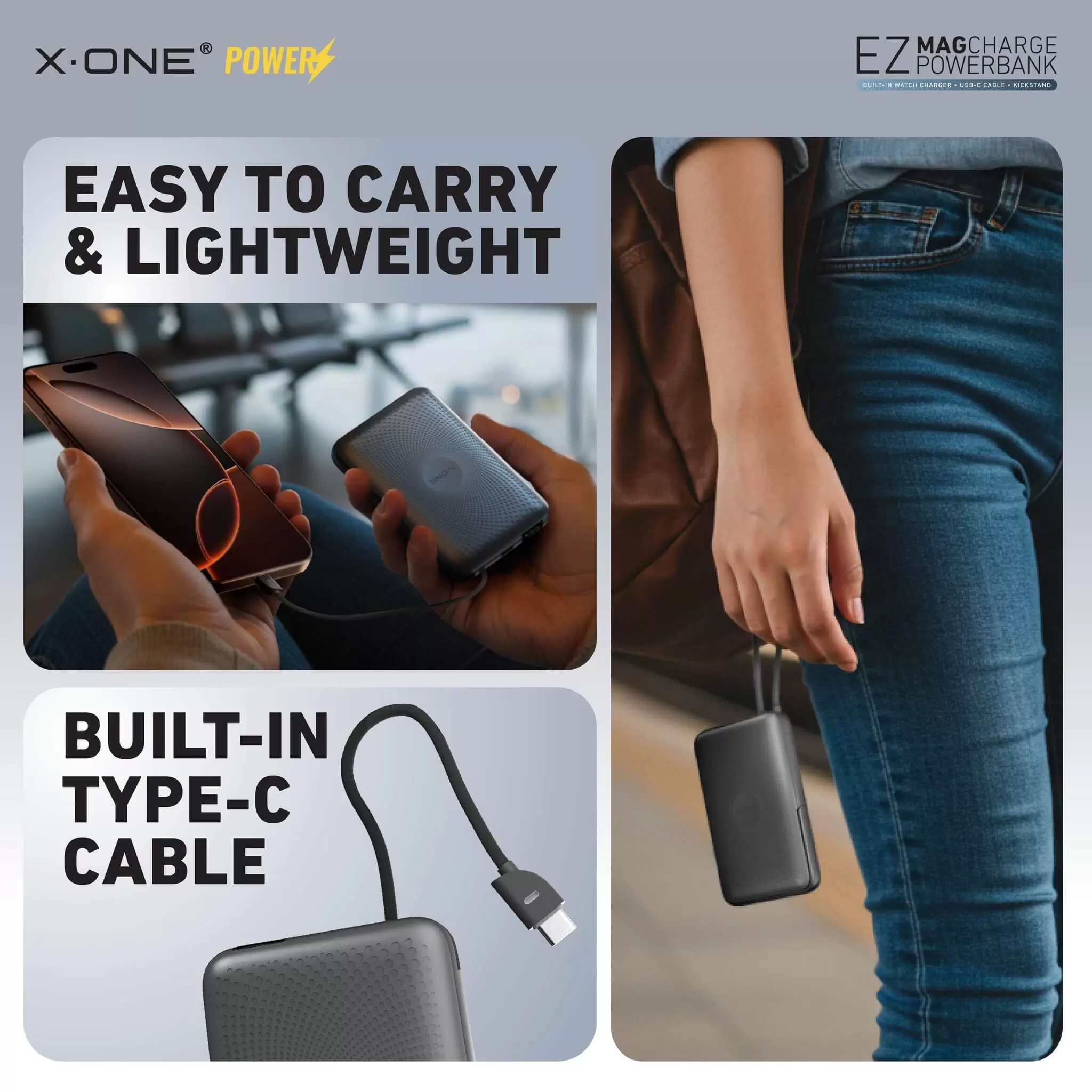 พาวเวอร์แบงค์ EZ MagCharge