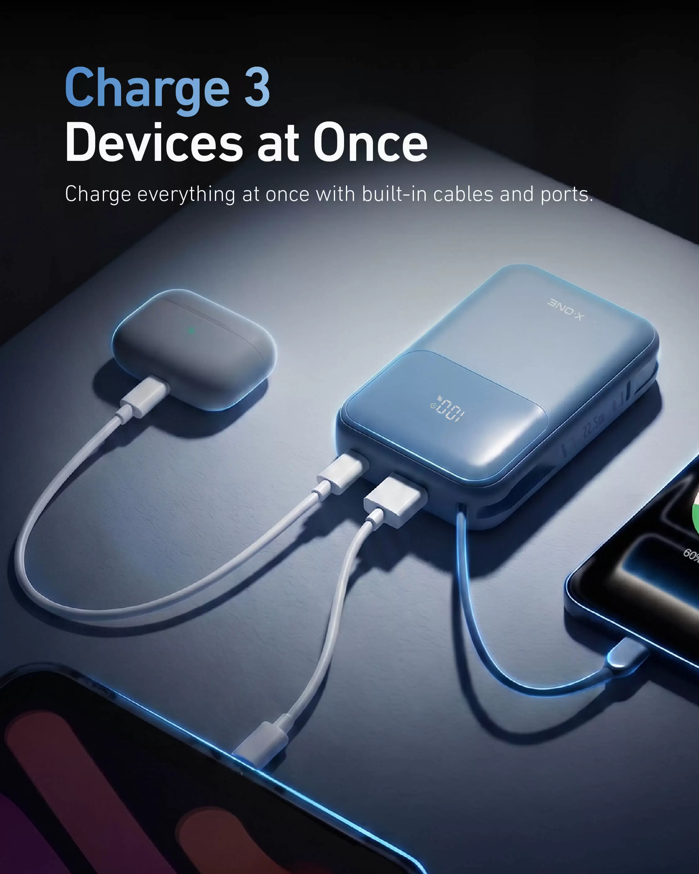 Atom Duo 22.5W 10000mAh พาวเวอร์แบงค์