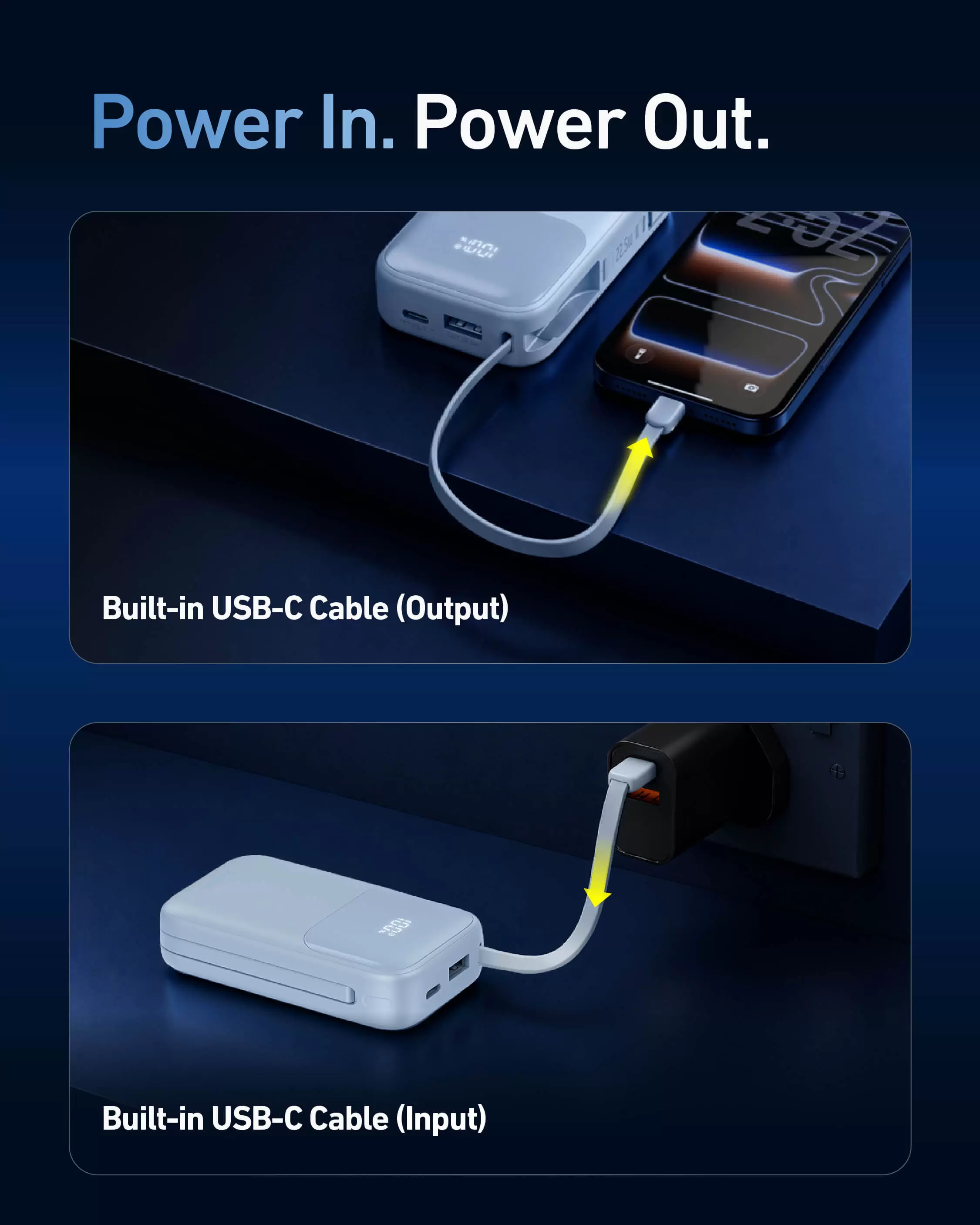 Atom Duo 22.5W 10000mAh พาวเวอร์แบงค์