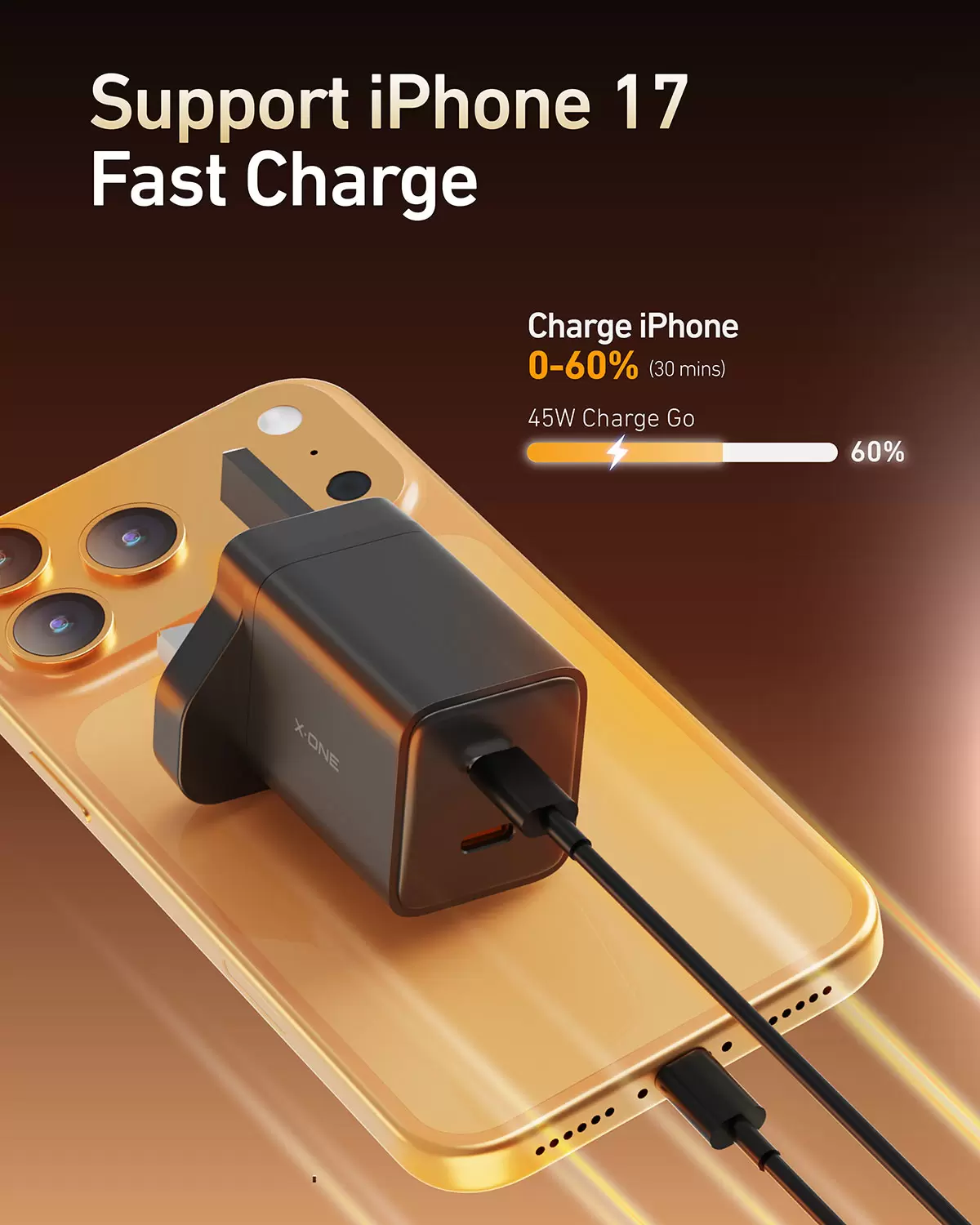 ชาร์จ 45W ไป