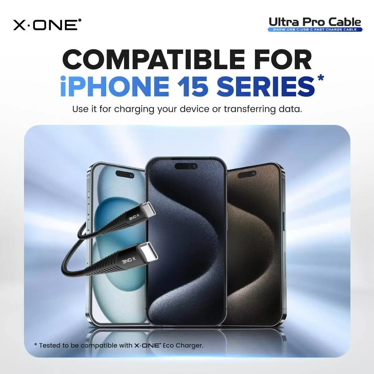 สายเคเบิล Ultra Pro 240W C ถึง C
