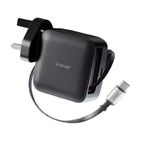 การชาร์จ 65W สามารถพับเก็บได้