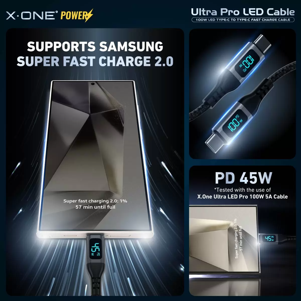สายเคเบิล LED Ultra Pro 100W